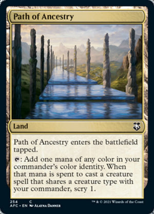 Path of Ancestry [Dungeons &amp; Dragons: Adventures in the Forgotten Realms Commander] 
