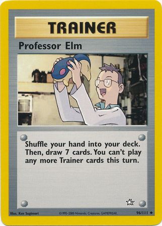 Professor Elm (96/111) [Neo Genesis Unlimited] 