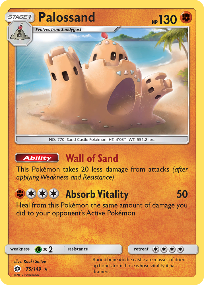 Palossand (75/149) [Sun &amp; Moon: Base Set] 