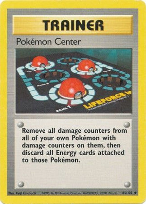 Pokemon Center (85/102) [Base Set Unlimited] 