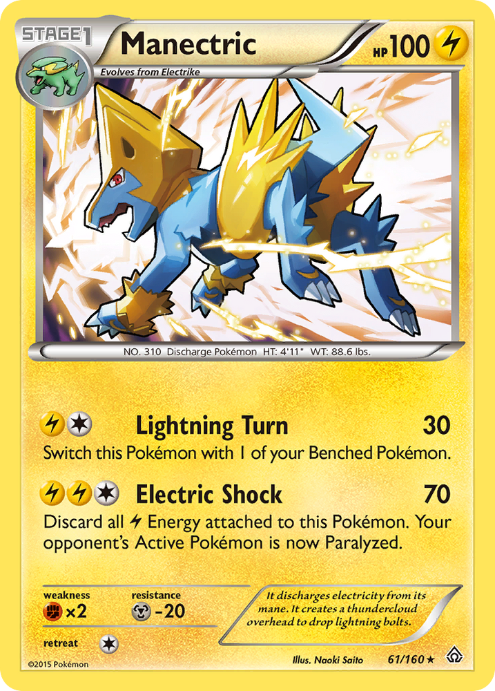 Manectric (61/160) [XY: Primal Clash] 