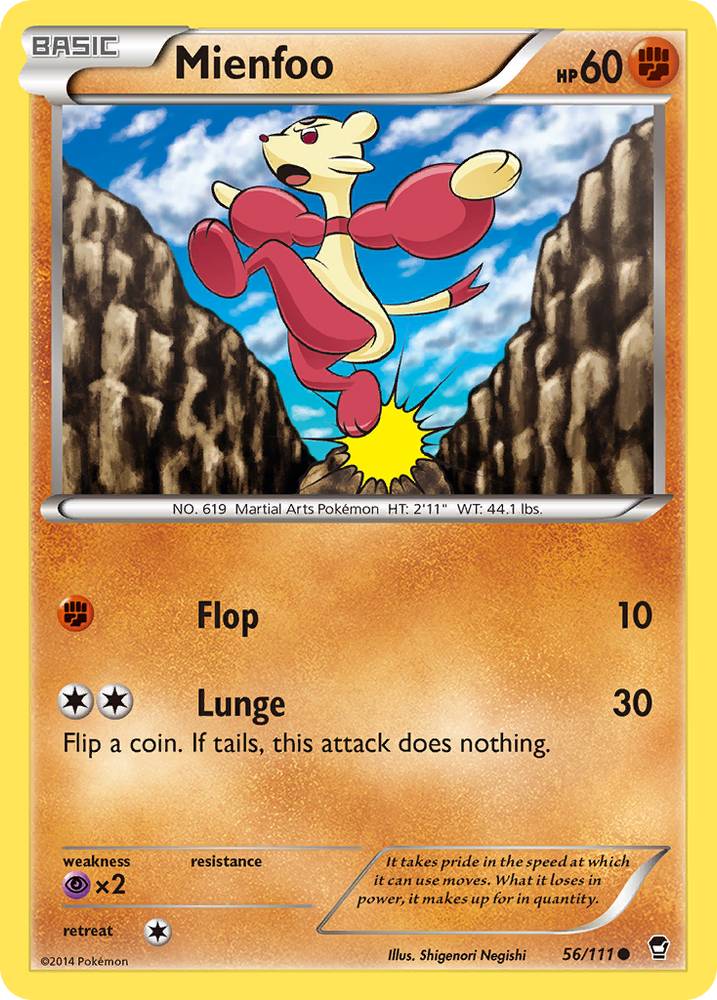 Mienfoo (56/111) [XY: Furious Fists] 