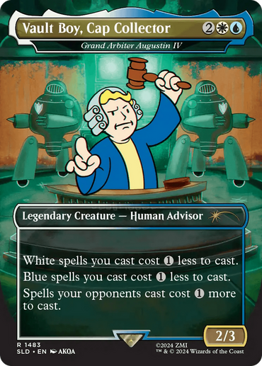 Vault Boy, Cap Collector - Grand Arbiter Augustin IV [Secret Lair Drop Series] 