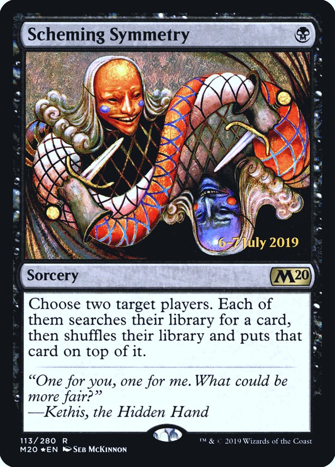 Scheming Symmetry [Core Set 2020 Prerelease Promos] 