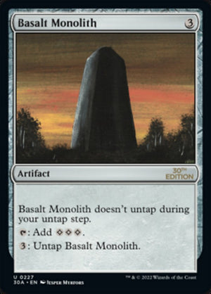 Basalt Monolith [30th Anniversary Edition] 