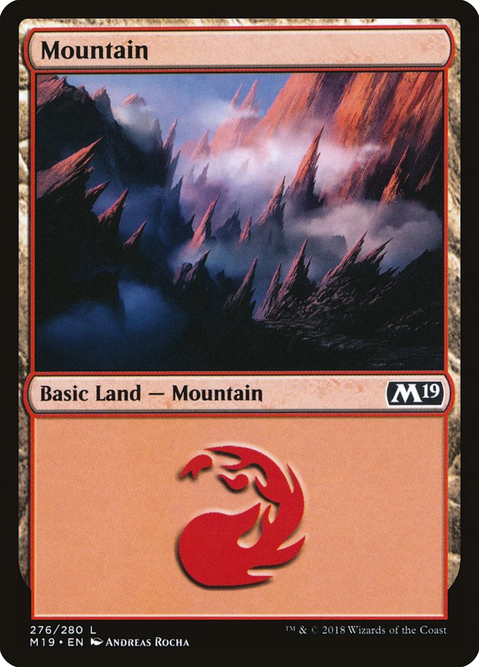 Mountain (276) [Core Set 2019] 