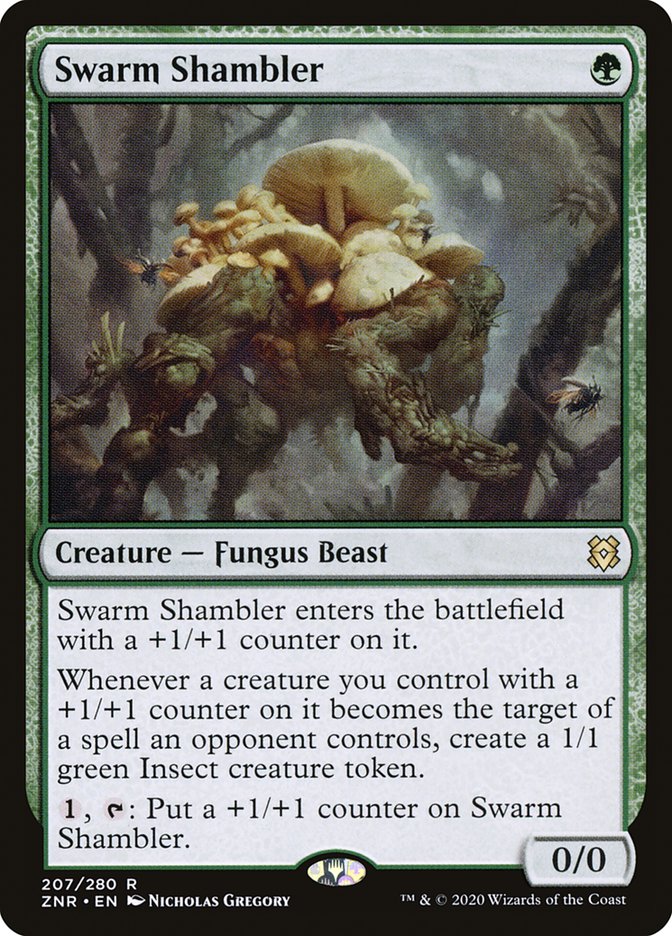 Swarm Shambler [Zendikar Rising] 