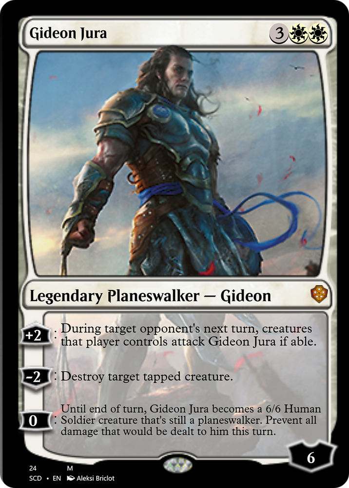 Gideon Jura [Starter Commander Decks] 