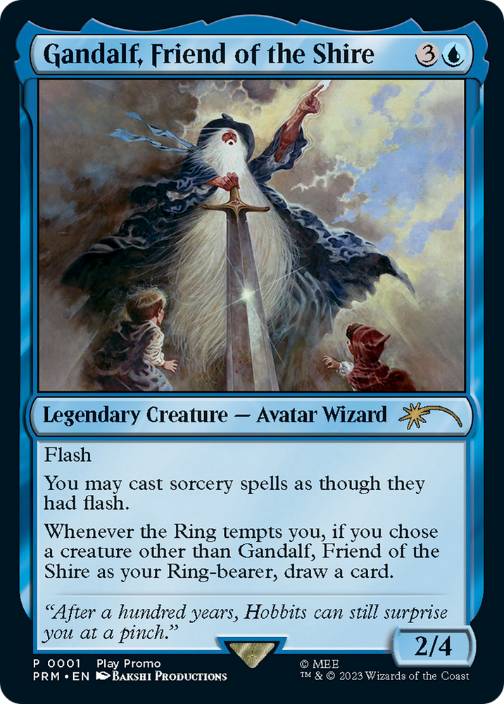 Gandalf, Friend of the Shire [Wizards Play Network 2023] 