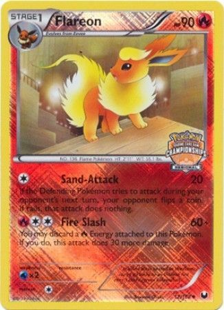 Flareon (12/108) (Regional Championship 2013 Promo) [Black & White: Dark Explorers]