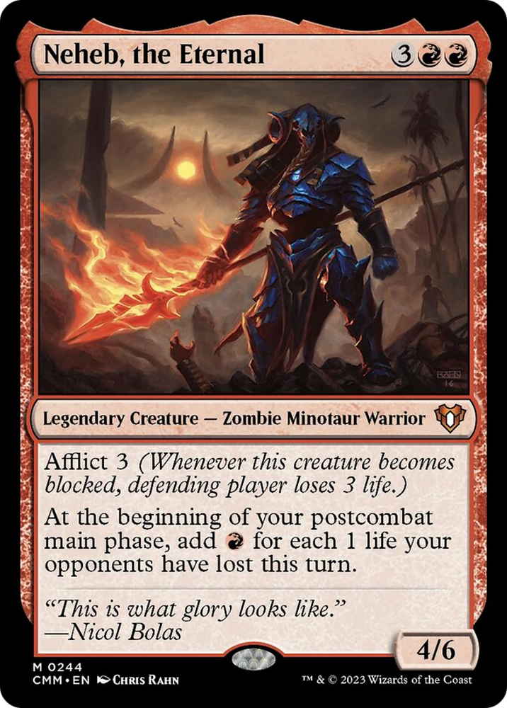 Neheb, the Eternal [Commander Masters] 