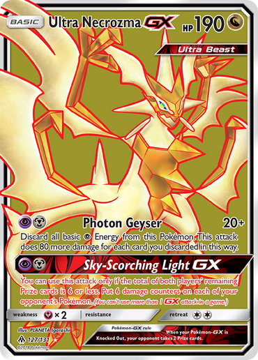 Ultra Necrozma GX (127/131) [Sun &amp; Moon: Forbidden Light] 