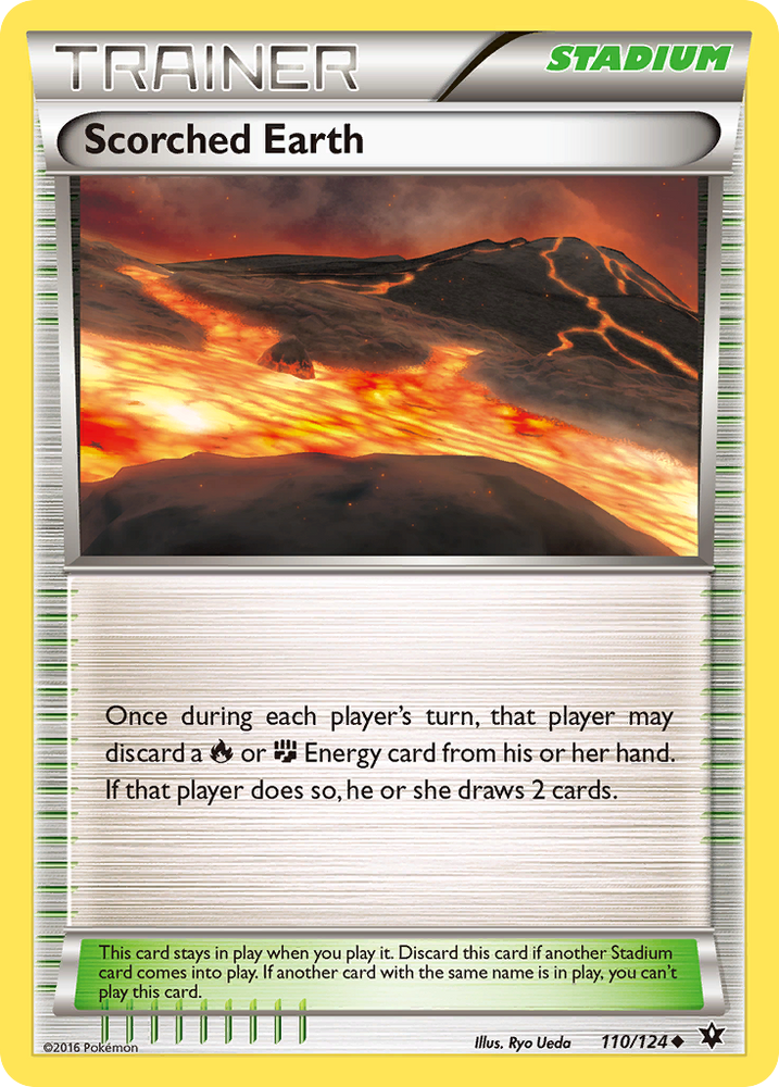 Scorched Earth (110/124) [XY: Fates Collide] 