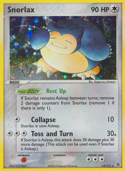 Snorlax (15/112) [EX: FireRed & LeafGreen]