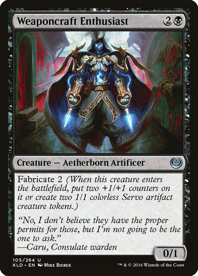 Weaponcraft Enthusiast [Kaladesh]