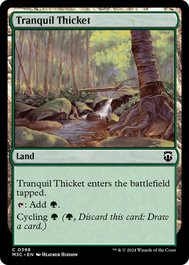 Tranquil Thicket (Ripple Foil) [Modern Horizons 3 Commander] 