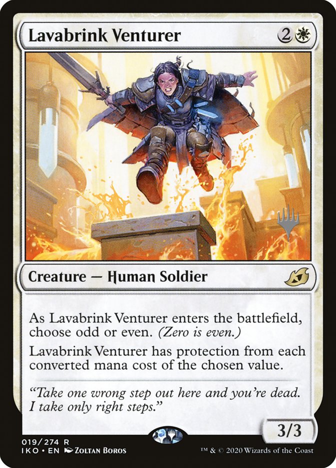 Lavabrink Venturer (Promo Pack) [Ikoria: Lair of Behemoths Promos] 