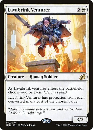 Lavabrink Venturer (Promo Pack) [Ikoria: Lair of Behemoths Promos] 