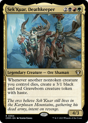 Sek'Kuar, Deathkeeper [Commander Masters] 