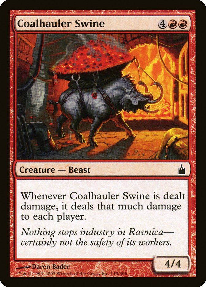 Coalhauler Swine [Ravnica: City of Guilds] 