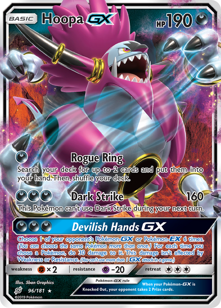 Hoopa GX (96/181) [Sun &amp; Moon: Team Up] 