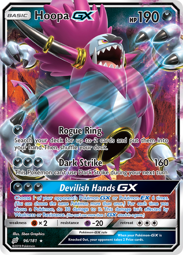 Hoopa GX (96/181) [Sun &amp; Moon: Team Up] 