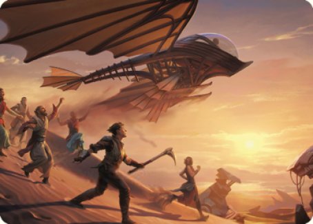 Take Flight Art Card [The Brothers' War Art Series] 
