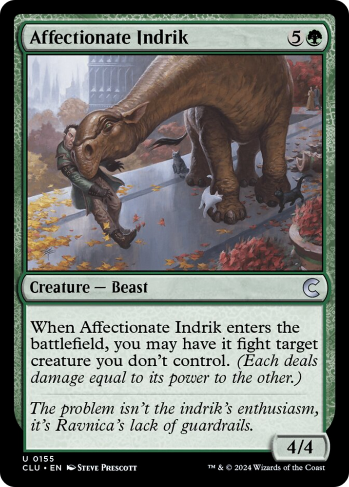 Affectionate Indrik [Ravnica: Clue Edition] 