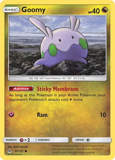 Goomy (91/131) [Sun &amp; Moon: Forbidden Light] 