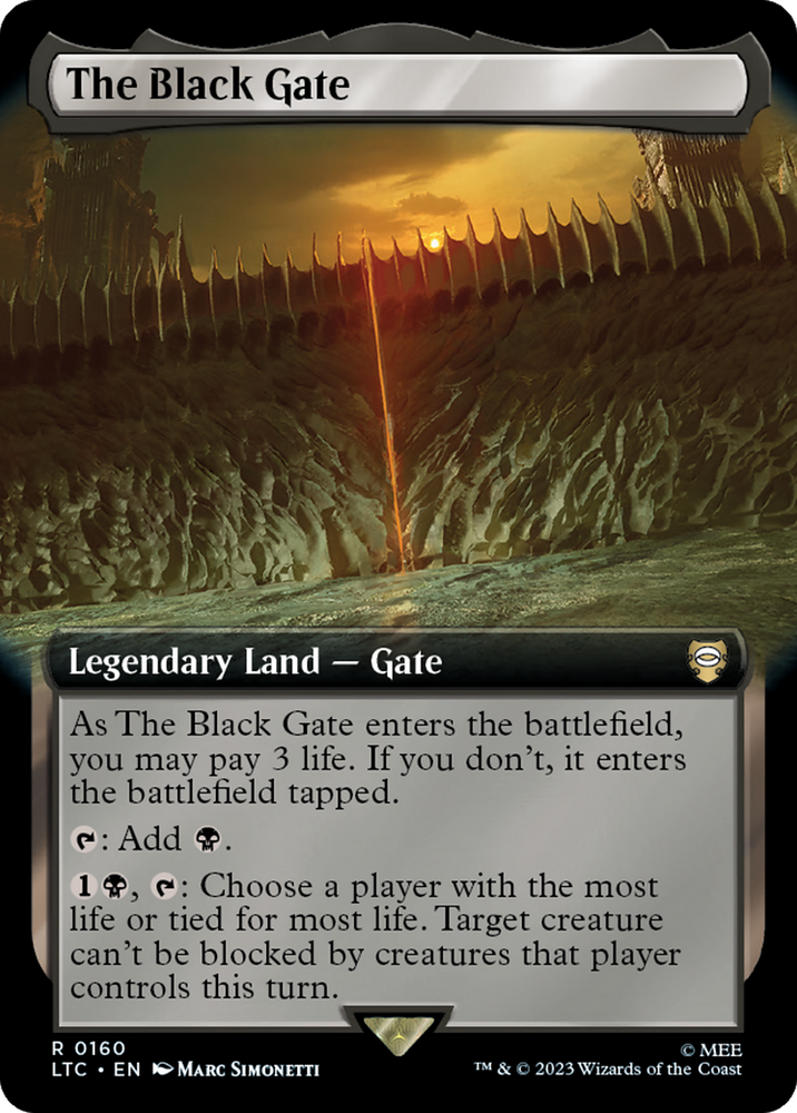 The Black Gate (Extended Art) [The Lord of the Rings: Tales of Middle-Earth Commander] 