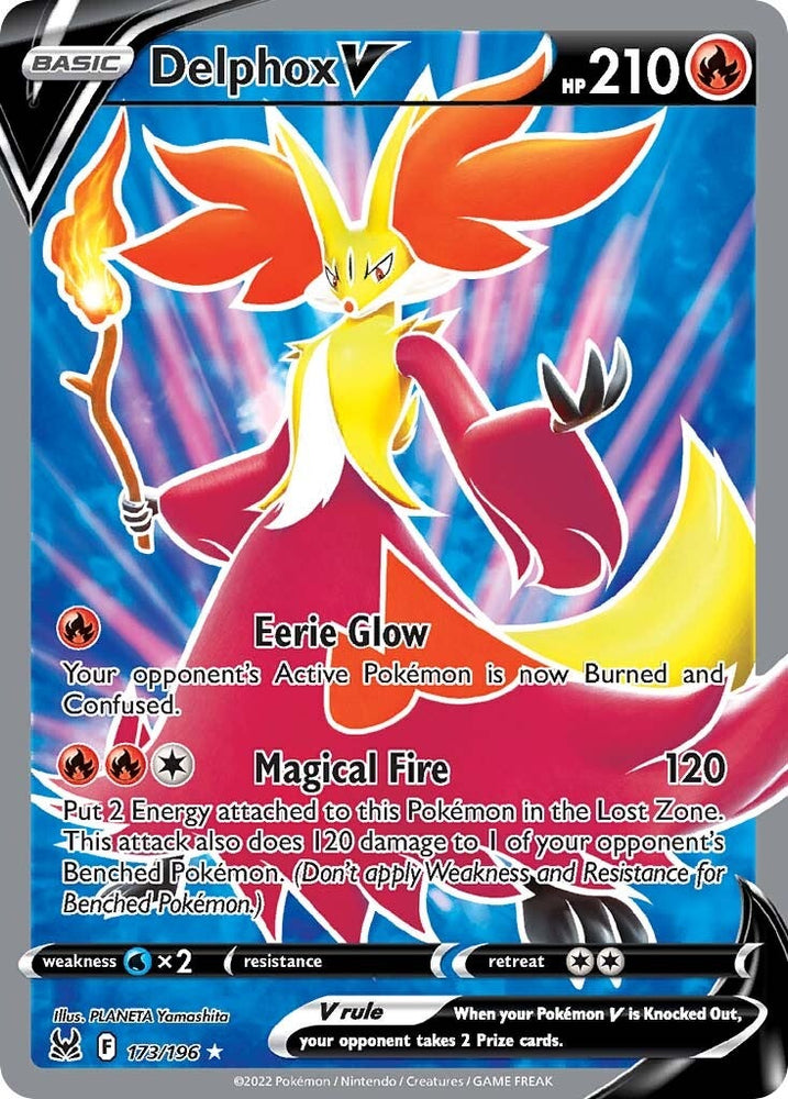 Delphox V (173/196) [Sword &amp; Shield: Lost Origin] 