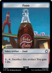 Settlement // Food (013) Double-Sided Token [Fallout Tokens] 