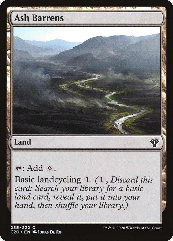 Ash Barrens [Commander 2020] 