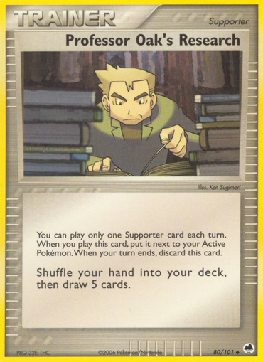 Professor Oak's Research (80/101) [EX: Dragon Frontiers] 