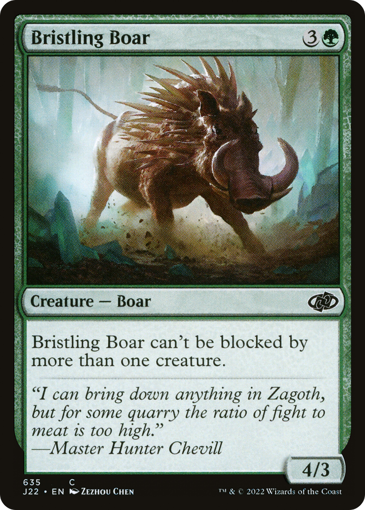 Bristling Boar [Jumpstart 2022] 