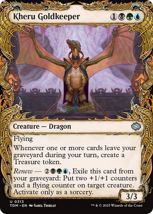 Kheru Goldkeeper (Showcase) [Tarkir: Dragonstorm]