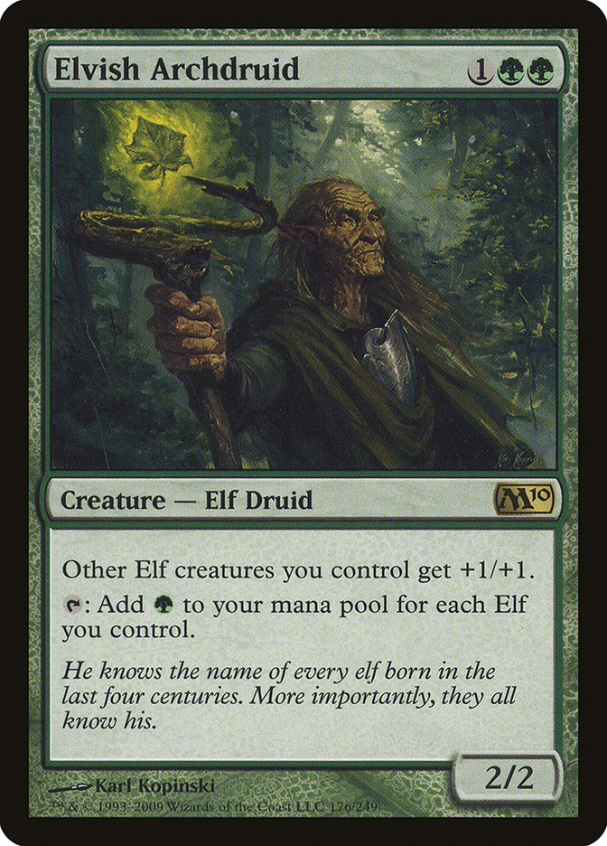 Elvish Archdruid [Magic 2010] 