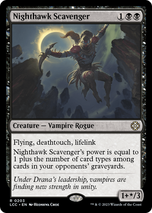 Nighthawk Scavenger [The Lost Caverns of Ixalan Commander] 