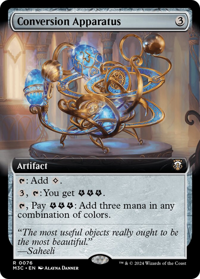 Conversion Apparatus (Extended Art) [Modern Horizons 3 Commander] 