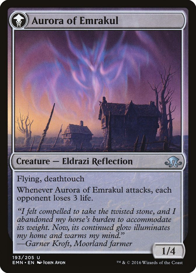 Cryptolith Fragment // Aurora of Emrakul [Eldritch Moon] 