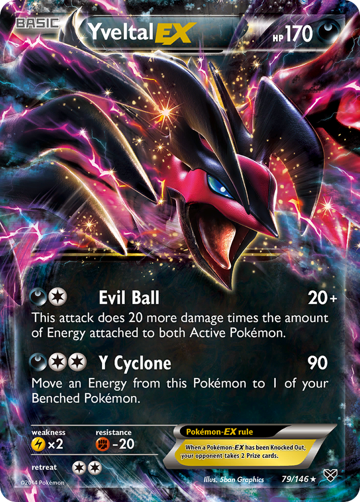 Yveltal EX (79/146) [XY: Base Set] 