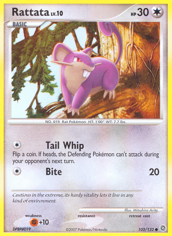 Rattata (103/132) [Diamond &amp; Pearl: Secret Wonders] 