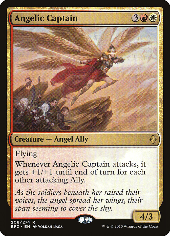 Angelic Captain [Battle for Zendikar] 