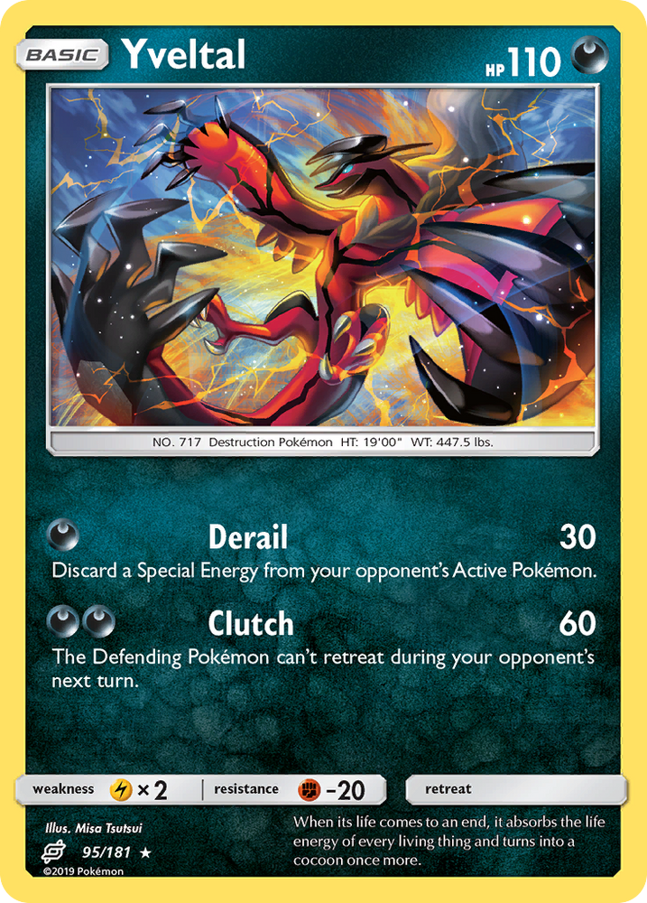 Yveltal (95/181) [Sun &amp; Moon: Team Up] 