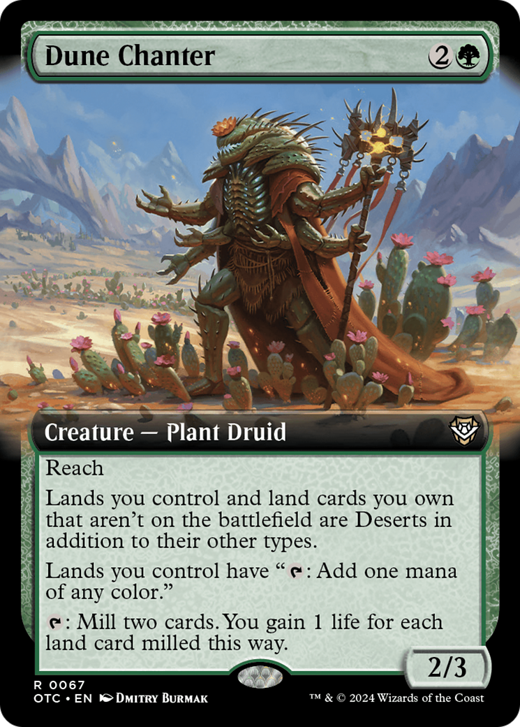 Dune Chanter (Extended Art) [Outlaws of Thunder Junction Commander] 