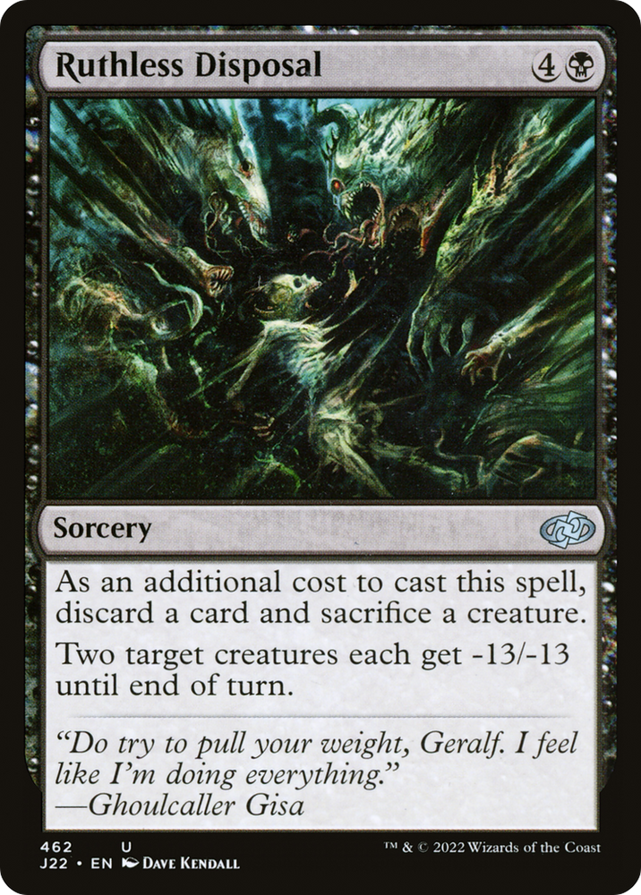 Ruthless Disposal [Jumpstart 2022] 