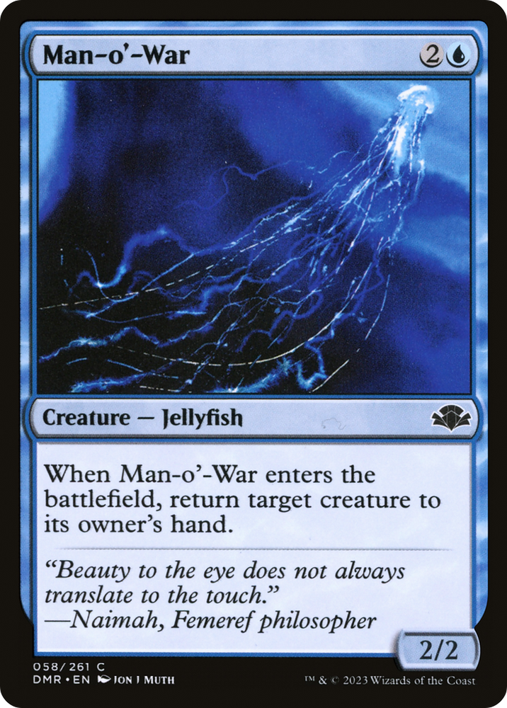 Man-o'-War [Dominaria Remastered] 