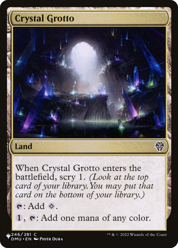 Crystal Grotto [The List]