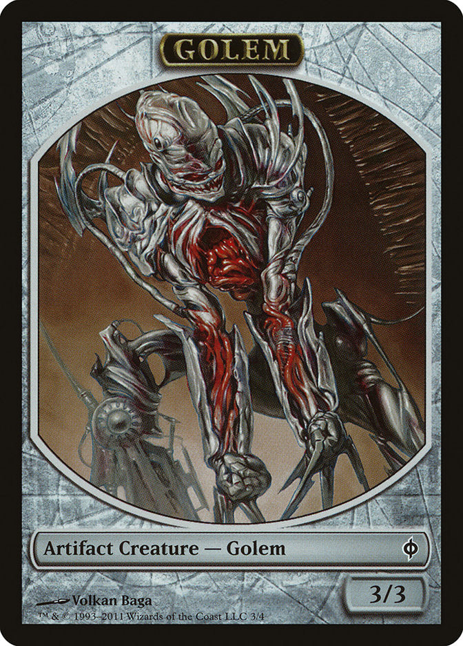 Golem Token [New Phyrexia Tokens]