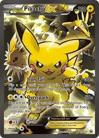 Pikachu EX (XY124) (Jumbo Card) [XY: Black Star Promos] 